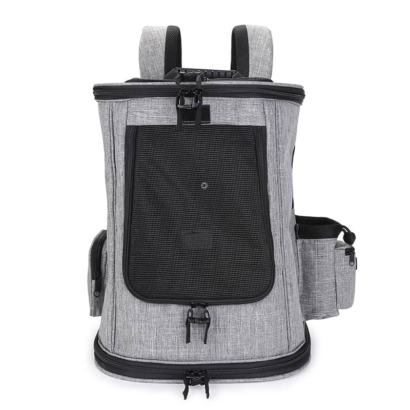 Textured Mesh Pet Backpack